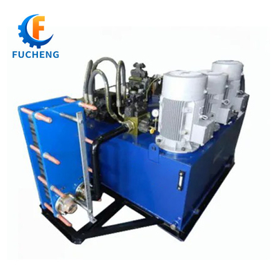 Estação hidráulica Fucheng 12V/24V AC 220V/380V com estrutura padrão e motor de pistão