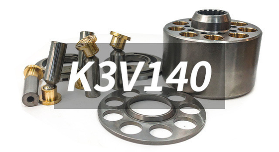 Fittings de prata fáceis de instalar para Kawasaki K3V112 Peças sobressalentes de bomba hidráulica