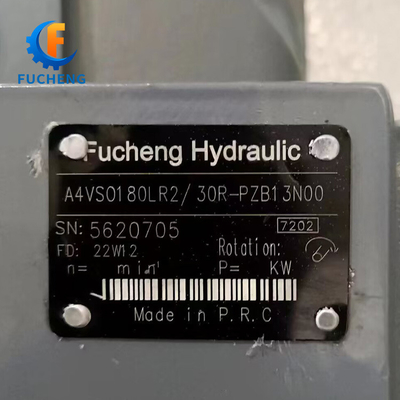 280cm3 Deslocamento A4VSO125DFE1/30R-PPB13N00 Bomba de pistão hidráulica para máquinas Fucheng