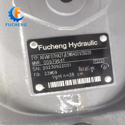 A6VM107 Fucheng Motor para Rexroth A6VM107HD2/63W-VZB380B Unidades de Potência Hidráulica Combo