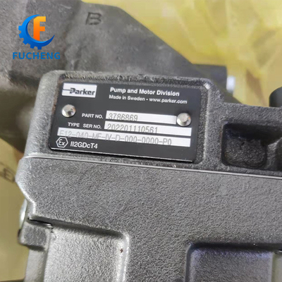Motor e bomba de deslocamento fixo da série F11/F12 da Parker Hydraulic Standard em ferro fundido