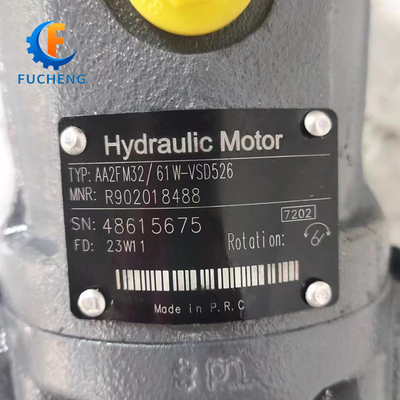 Ferro fundido A2FM32-61W-VSD526 Motor fixo de pistão axial hidráulico Rexroth para indústria