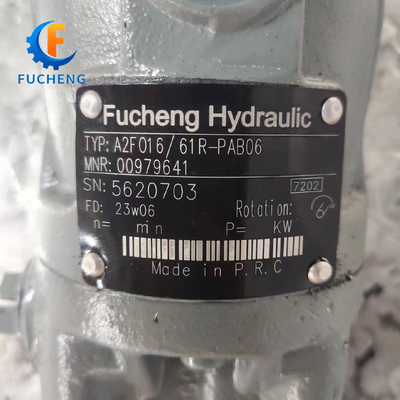 Bomba/motor de deslocamento fixo da série Rexroth A2F padrão A2F16-61R-PAB06