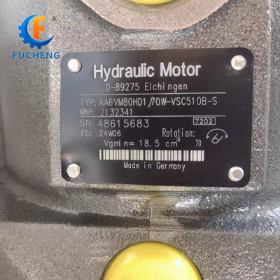 Motor hidráulico AA6VM80HD1-70W A6VM com hidráulico, alta pressão