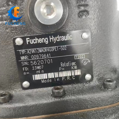 Bomba variável de pistão hidráulico axial de ferro fundido Rexroth série A2VK12O A2VK28