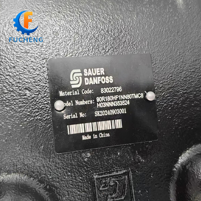 90R 90R180 Bomba de pistão de deslocamento variável 83032809 para máquinas industriais normalizadas