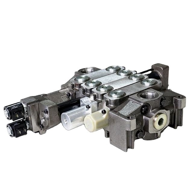 Válvulas de controlo DVA/DVG 20/35 da série Parker de alta durabilidade para máquinas de construção