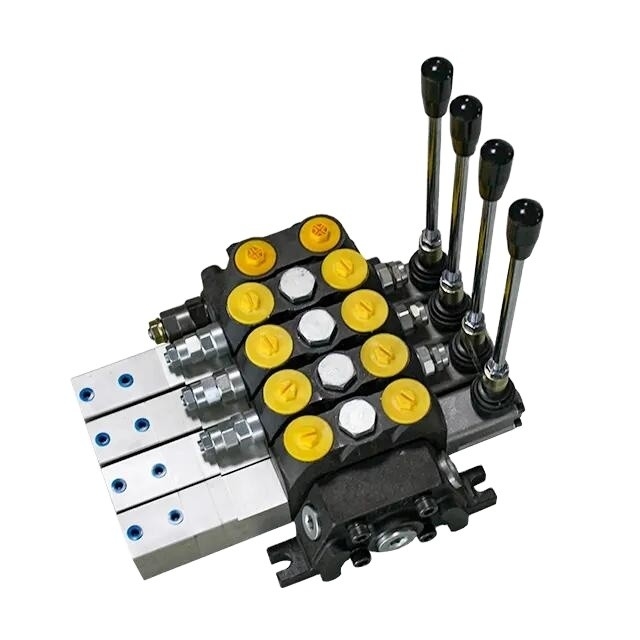 Controle manual válvula hidráulica de controlo direccional DCV100/2-S 75.9 Pressão 100LPM Fluxo
